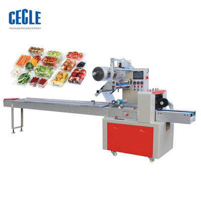 Αυτόματα φρέσκα φρούτα και λαχανικά μηχανών συσκευασίας μαξιλαριών