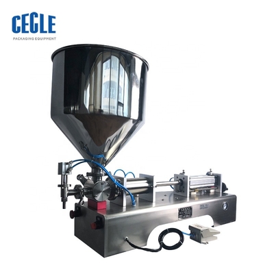 FF6-500 50-500ML ένα επικεφαλής ημι αυτόματος πνευματικός μηχανών πλήρωσης κολλών για όλα τα προϊόντα κολλών