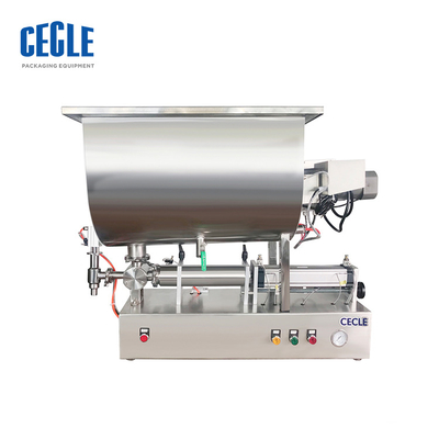 50-5000ML μηχανή πλήρωσης χοανών αναμικτών του U για το καρύκευμα hotpot, τη σάλτσα τσίλι και πολλά προϊόντα κολλών σιταριού